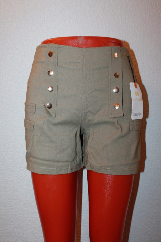 Шорты женские «Наташа» №S1 (XS/S-L/XL) клепки