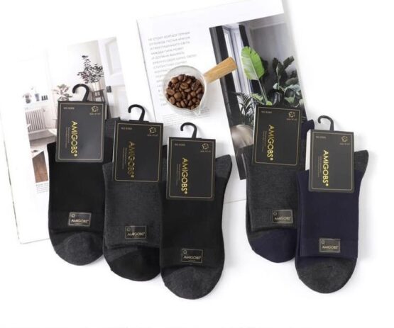Носки мужские тонкие «Amigobs» №8369 (10 пар)