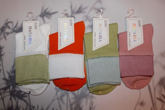 Носки женские тонкие «Наташа» №В5055 широкая резинка (10 пар)