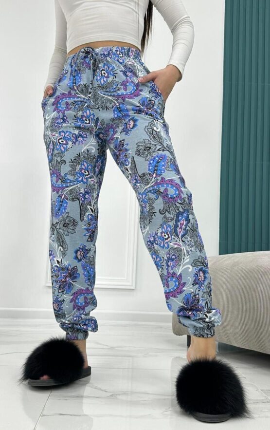 Брюки пижамные женские «Орхидея» (48-60)