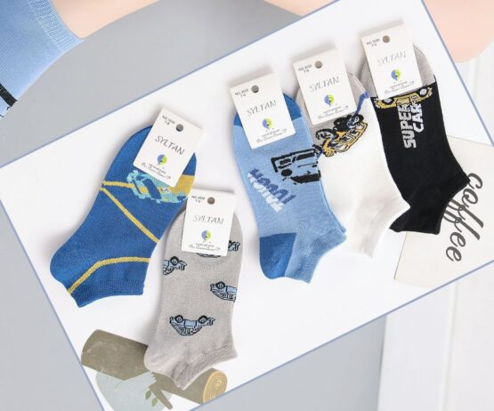 Носки детские тонкие «Syltan» №3026 (1-3, 4-6, 7-9) короткие (10 пар)