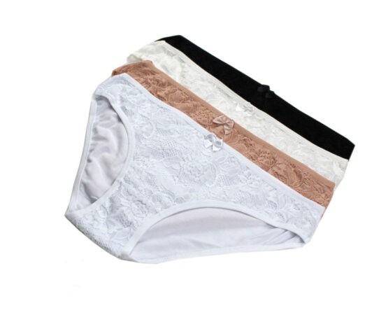 Трусы женские «Nicoletta» №113102 (М-2XL) гипюр спереди