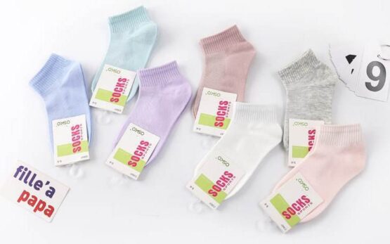 Носки детские тонкие «Osko» №3507 (3-4, 5-6, 7-8) короткие, сетка (10 пар)