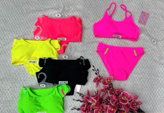 Купальник детский раздельный №6002 (34-42)