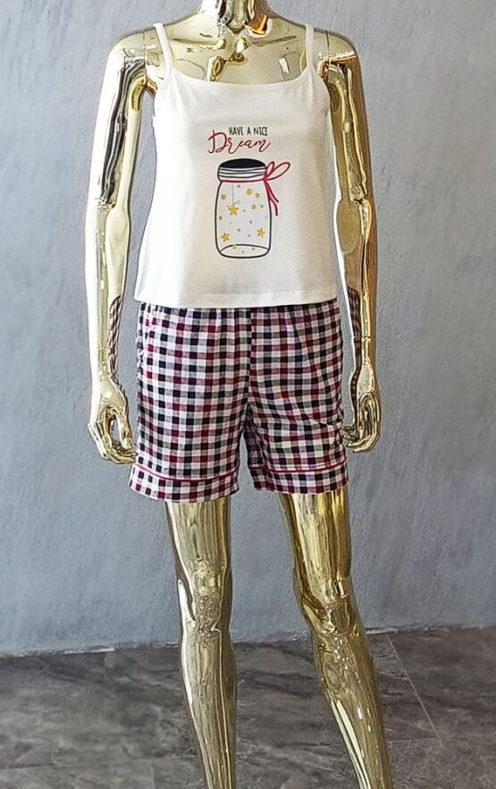 Пижама женская «Baror» (46-56) майка и шорты