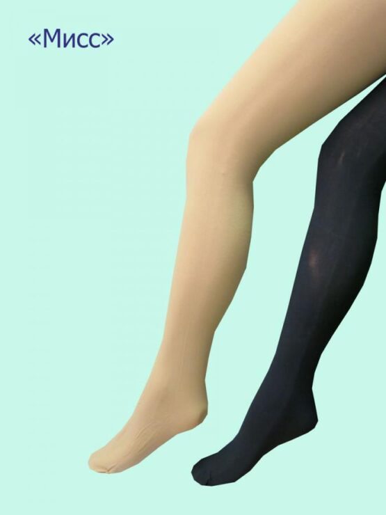 Колготки женские капроновые «Мисс» синяя этикетка, гигант
