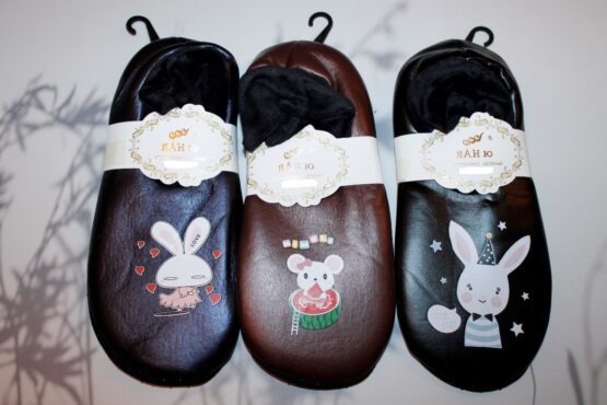 Носки с подошвой женские «Ланю» №Т2-61 зайка (12 пар)