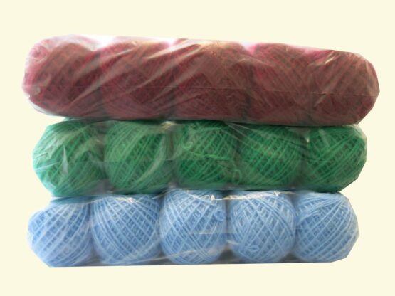 Пряжа в клубках (10 штук)
