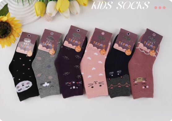 Носки детские теплые «BFL» №НС31 (1-3, 4-6, 7-8, 10-12) махровые (12 пар)