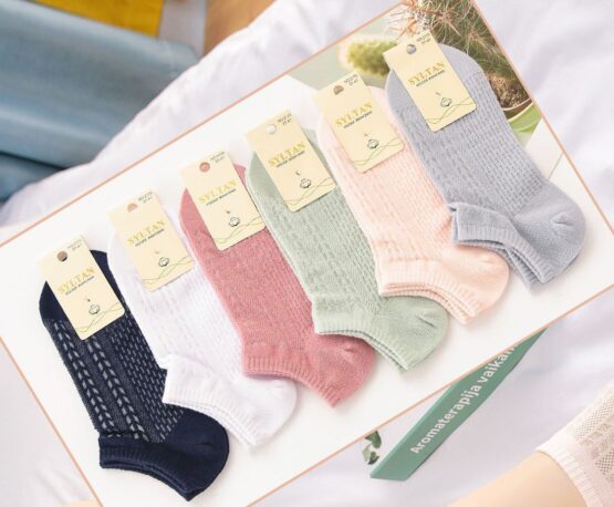 Носки женские короткие «Syltan» №2179 сетка (10 пар)