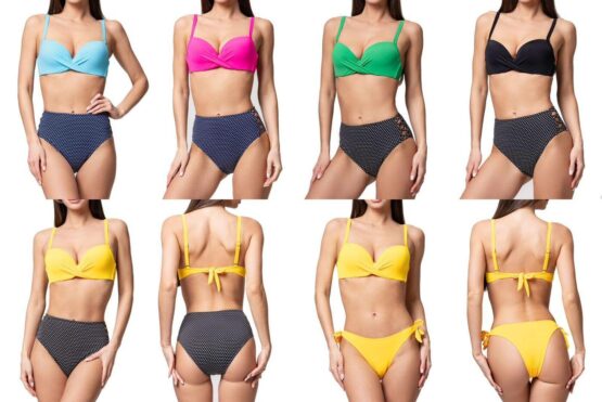 Купальник женский раздельный тройка №3064 (38-46)