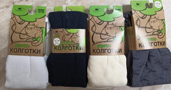 Колготки детские «Лукоморье» (122-158) ажурные