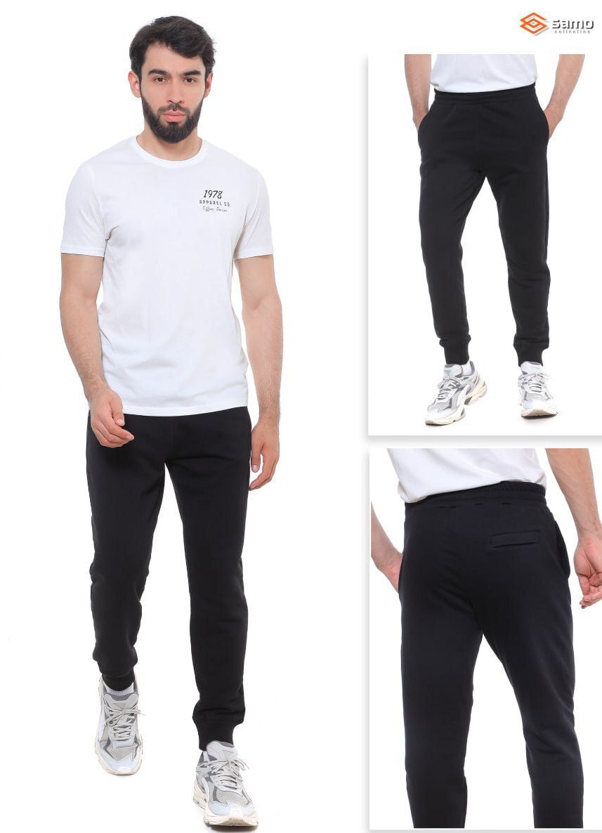 Брюки мужские «Samo» №М8624F (M-3XL) 3-нитка, манжет