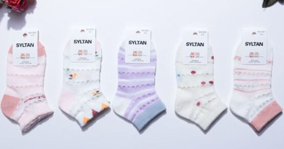 Носки детские тонкие «Syltan» №3051 (3-4, 5-6, 7-8) короткие (10 пар)