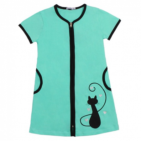 Халат детский «Bonito» №1396 (8-12 лет) короткий рукав