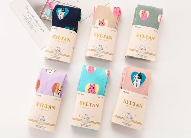 Колготки детские «Syltan» №8959, 8802 (86-128) рисунок