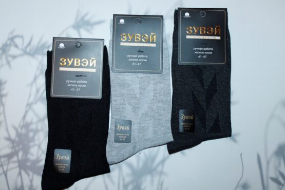 Носки мужские тонкие «Зувэй» №1209 (12 пар)