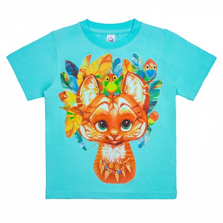 Футболка детская «Bonito» №6003 (4-8 лет) на девочку, животные