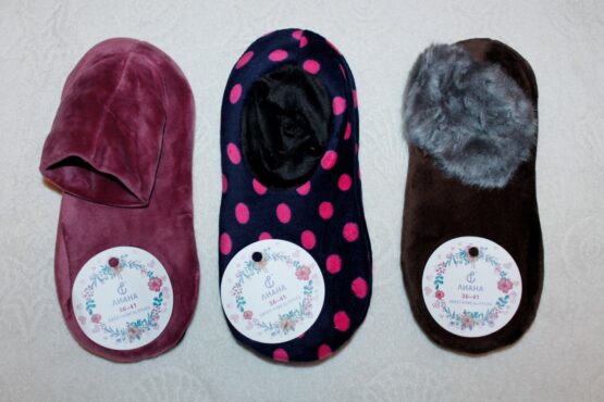 Носки с подошвой женские «Лиана» №W140, 143, 142 (12 пар)