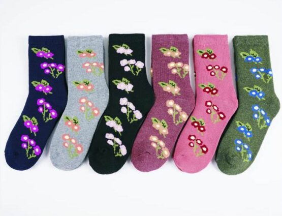 Носки подростковые теплые «BFL» №НС18, НС24, НС26 (35-38) махровые, love (12 пар)