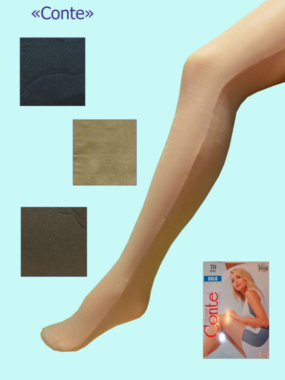 Колготки женские капроновые «Conte. Solo» 70 DEN (2-6)