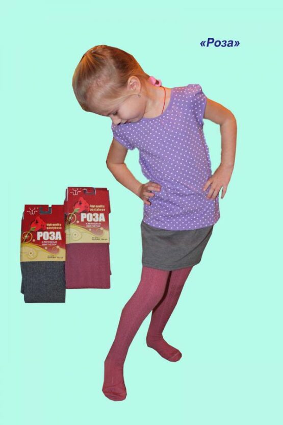 Колготки детские «Роза» №9975 (86-164) набивной рисунок