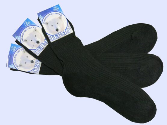 Носки мужские теплые, махровый след (10 пар)