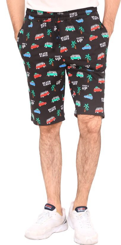 Шорты мужские «Samo» №М6143 (48-56) длинные, с рисунком