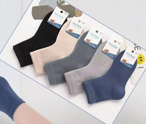 Носки детские тонкие «Syltan» №3518 (1-2, 3-4, 5-6) однотонные (10 пар)