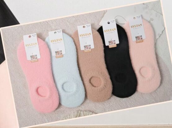Следки женские теплые «Syltan» №1342 лама (10 пар)