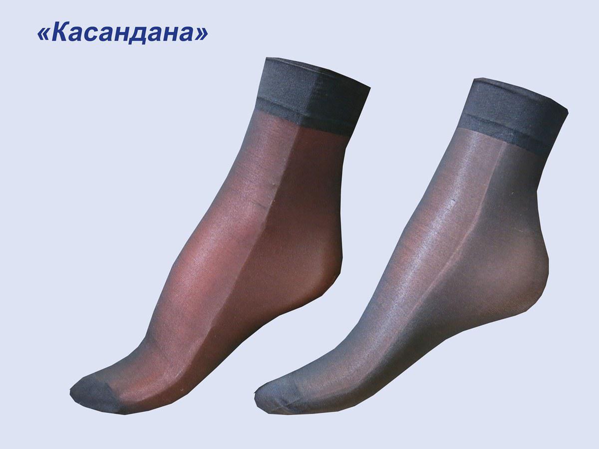 Носки капроновые «Casandana» №106 без пятки (10 пар)
