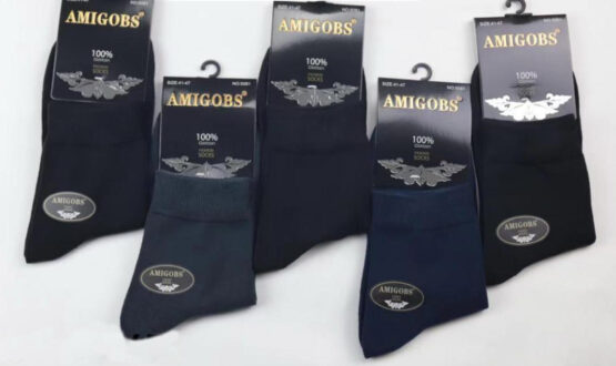 Носки мужские тонкие «Amigobs» №5081 (10 пар)