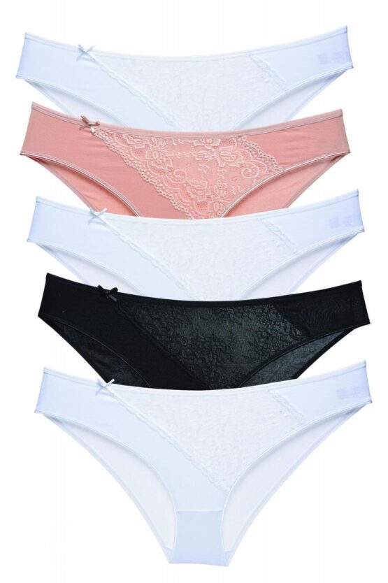 Трусы женские «Nicoletta» №63790 (XL-3XL) гипюр наискосок