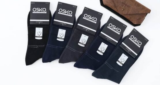 Носки мужские тонкие «Osko» №В2311, 2314, 2313, 2312 укороченные (12 пар)