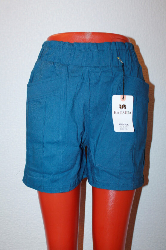 Шорты женские «Наташа» №S301 (4XL-7XL)