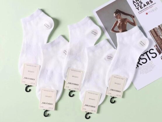 Носки женские короткие «Amigobs» №9277, 9305, 9276 (10 пар)