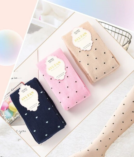 Колготки детские «Syltan» №8801 (86-128) крапинка