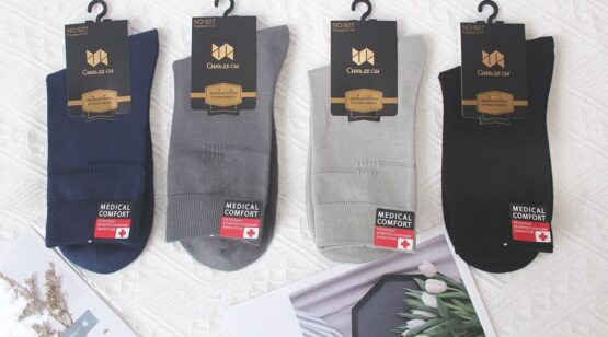Носки мужские тонкие «СиньДеСы» №927 медик (12 пар)