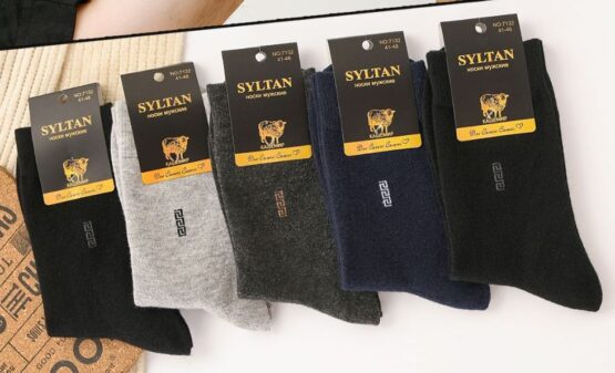 Носки мужские теплые «Syltan» №7132 кашемир (6 пар)
