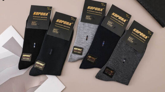 Носки мужские тонкие «Корона»№ А1046 (12 пар)