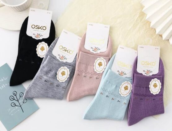 Носки женские тонкие «Osko» №А1663, А1665 (10 пар)