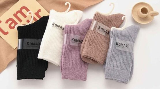 Носки женские теплые «Komax» №В524-Н рубчик (10 пар)