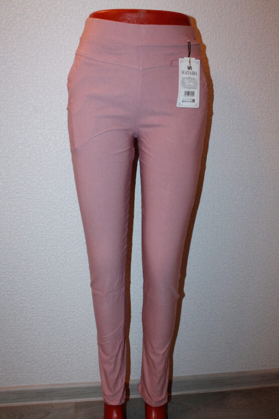 Лосины женские тонкие «Наташа» №С35 (S-XXL) цветные, брючные