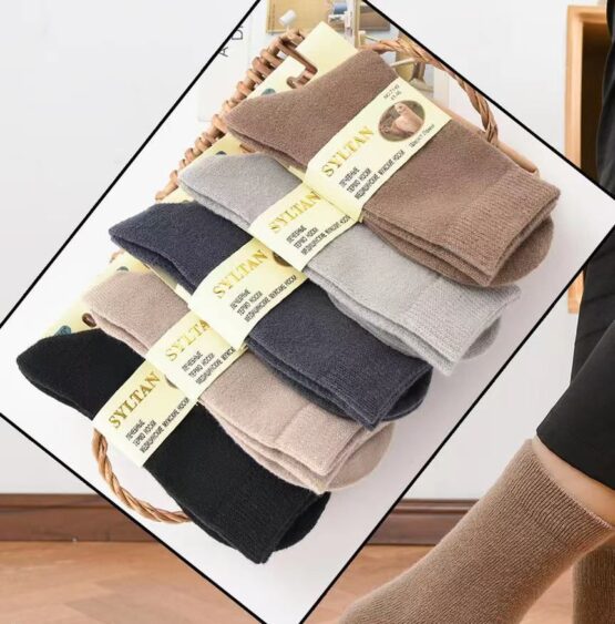 Носки мужские теплые «Syltan» №7140 лама (10 пар)