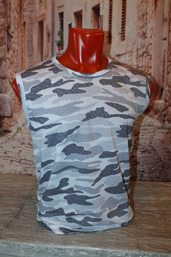 Футболка мужская «Богатырь, Zamin»(48-56) без рукава