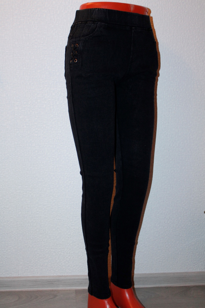 Лосины женские теплые «Гламур, Наташа» №1727-1740 (S-XXL) джинс, начес