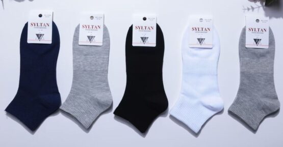 Носки женские короткие «Syltan» №2159 однотонные (10 пар)