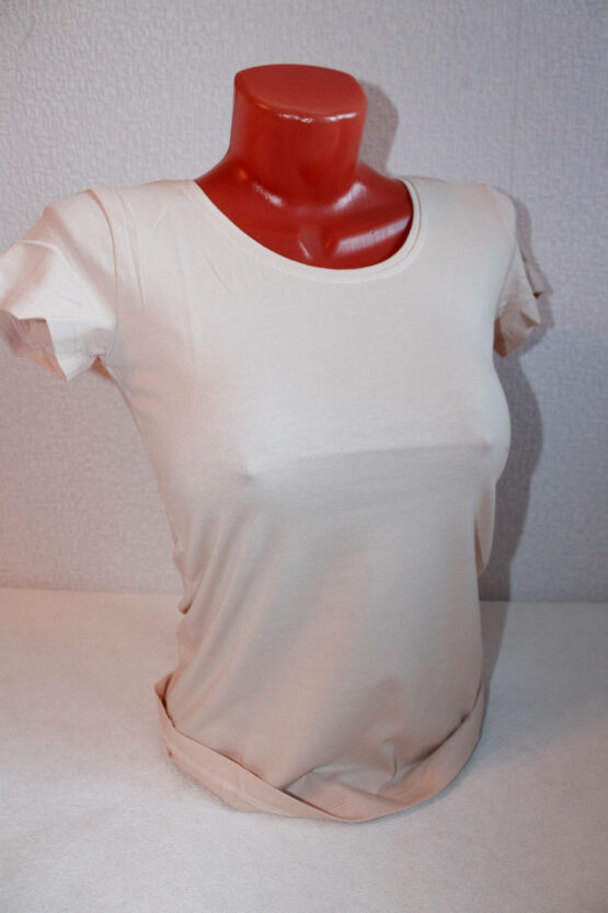 Футболка женская «T-SOD» №0361, 359 (M-2XL) стрейч, однотонная