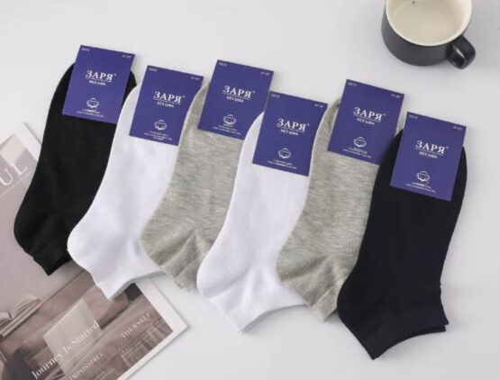 Носки мужские короткие «Заря» №D012 (10 пар)