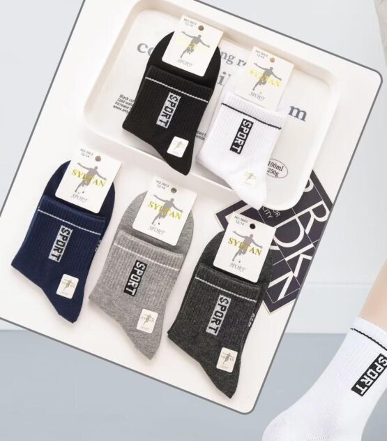 Носки детские тонкие «Syltan» №3603, 3754 (8-14) спорт (10 пар)